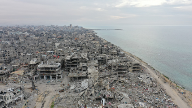 „Nu există cuvinte”. Agenția ONU pentru refugiați palestinieni distribuie o imagine tulburătoare cu distrugerile din Fâșia Gaza