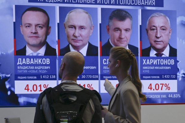 Alegeri în Rusia: Vladimir Putin, votat de aproape 88% dintre alegători. „Aş dori să le mulţumesc, suntem cu toţii o singură echipă”