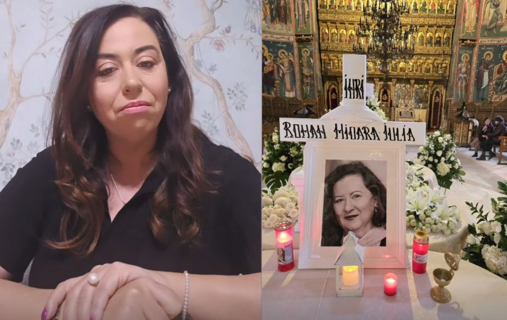 oana roman despre inmormantarea mioarei roman