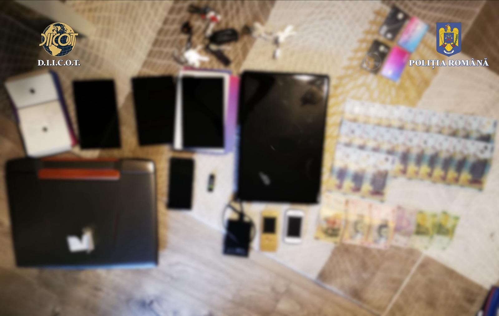 Înșelăciune De 2,5 Milioane De Euro. Percheziții DIICOT La Grupări Care Au Accesat Ilegal Peste 630 De Conturi Bancare Din Spania și Din Alte țări