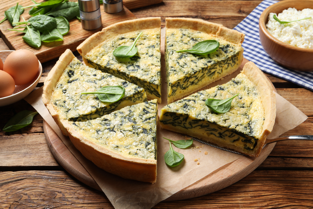 Rețete quiche de primăvară - cele mai bune rețete de tarte din legume