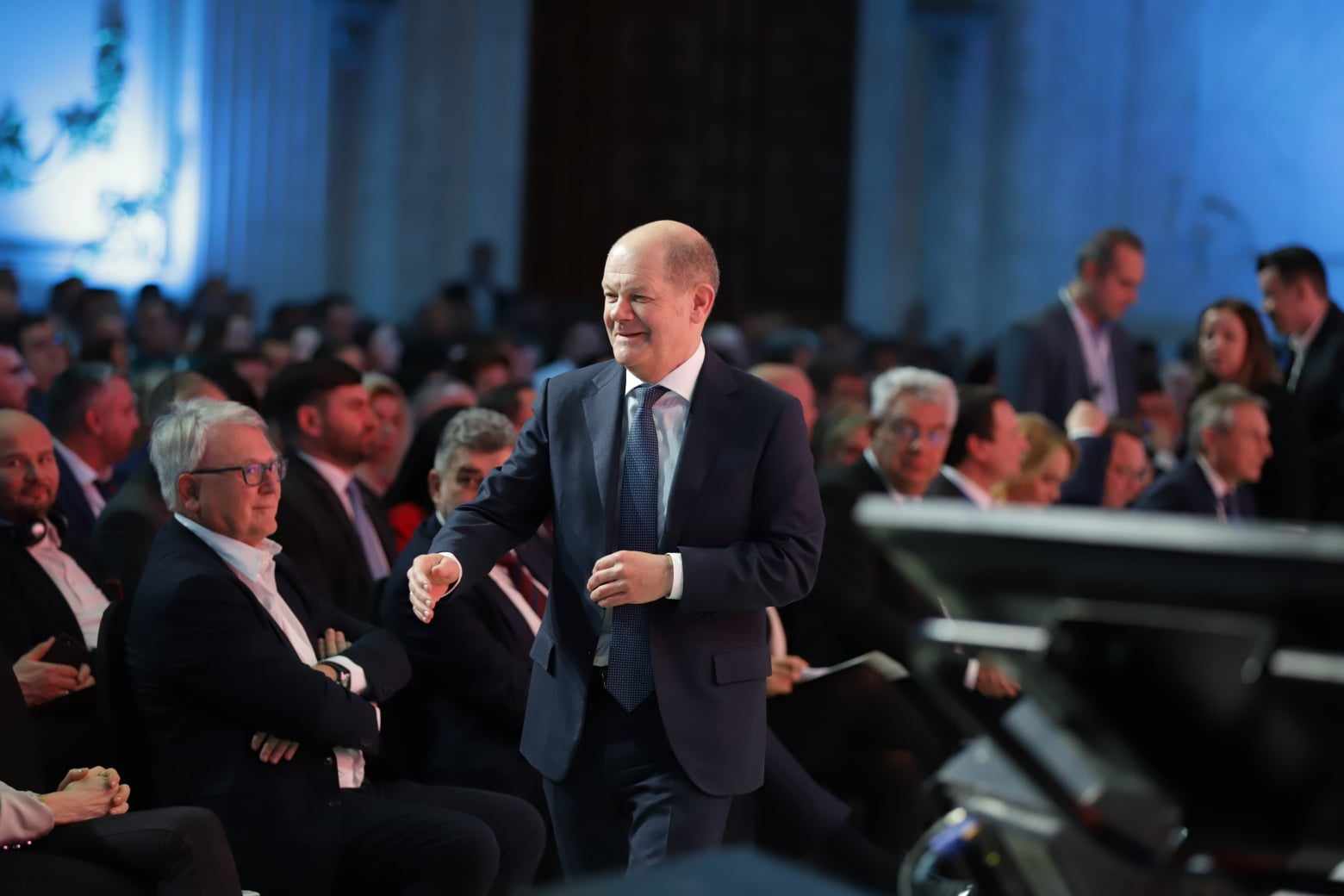 Olaf Scholz mizează, la București, pe "descurajarea eficientă": Sprijinul acordat Ucrainei este esențial pentru restabilirea păcii în Europa