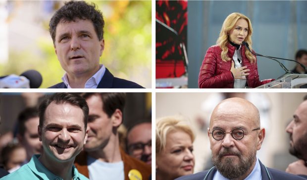 Candidații la Primăria Bucureștiului, validați de personalități. De ce-l votează Băsescu pe Nicușor Dan, iar Nadia Comăneci pe Gabriela Firea