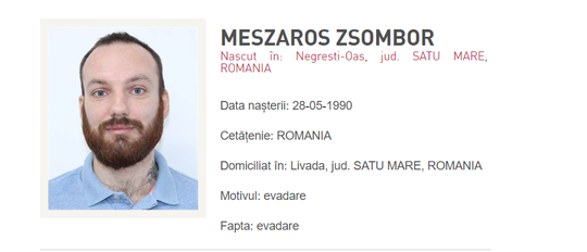 Un deținut condamnat la 18 ani de închisoare a evadat, în București, când era dus la un control medical