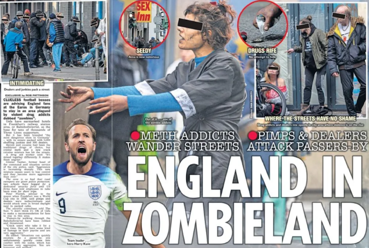 „Atenție, Zombieland!”. Avertismentul britanicilor pentru suporteri, inclusiv români, care vor veni la Frankfurt pentru meciurile Euro 2024