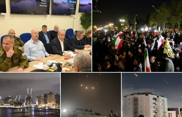 LIVETEXT: Israelul a aprobat „planuri atât ofensive, cât și defensive”. După o ședință de aproape 5 ore a cabinetului de război, armata israeliană nu spune dacă va riposta la atacul Iranului cu peste 300 de drone și rachete