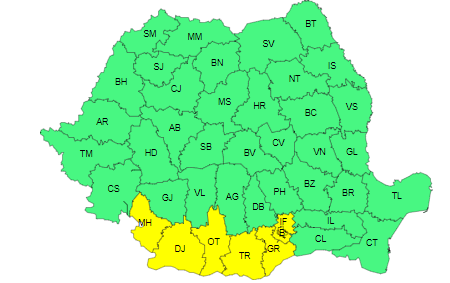Alertă meteo de vreme severă: se face și mai frig. Când se opresc ploile și ninsorile. Prognoză specială pentru București