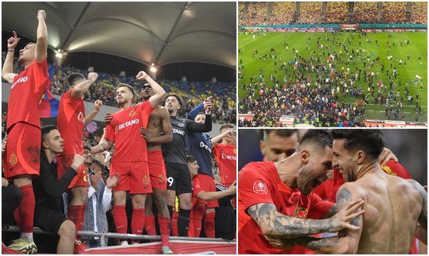 FCSB a câștigat titlul după 9 ani. Echipa lui Gigi Becali, campioana României, după victoria cu Farul de pe Arena Națională