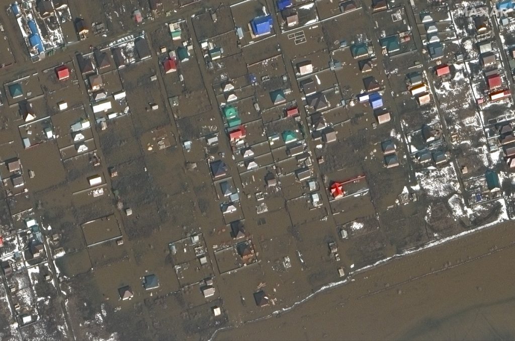Imagini Satelitare Dezvăluie Inundațiile Devastatoare din Orenburg, Rusia 2 indundatii profimedia2