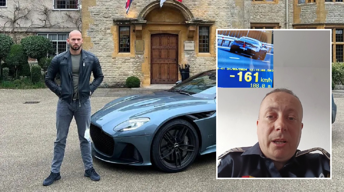 Polițist Din Timiș, Uimit Că Un Aston Martin-ul Condus De Andrew Tate Avea „doar” 161 Km/h Pe Autostradă: „Pentru Mine E Un Lucru Pozitiv”