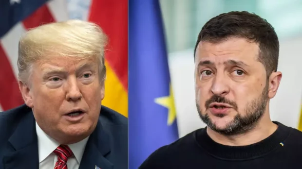 Donald Trump și Volodimir Zelenski, discuție telefonică. Fostul președinte american a promis că va „pune capăt războiului” din Ucraina și că va „aduce pacea în lume”