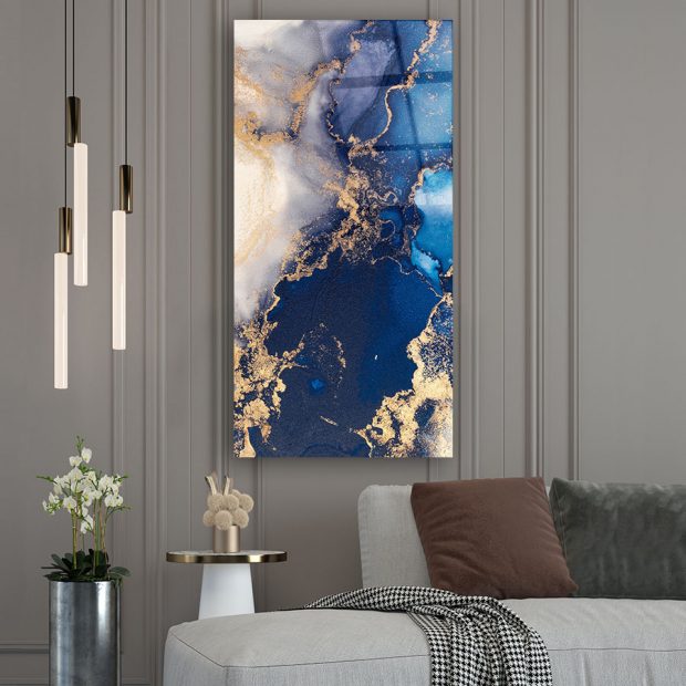 Cea mai nouă tendință în decorul modern: tablourile de sticlă