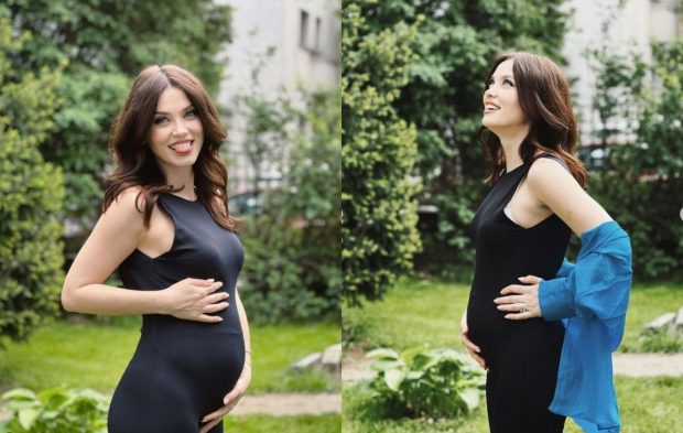 Imagini cu Anca Dumitra însărcinată în 5 luni. Actrița din „Las Fierbinți”, detalii despre sarcină: „Trimestrul unu a fost un pic dificil”