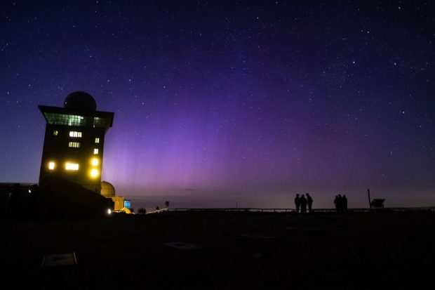 Încă o noapte cu auroră boreală în unele zone ale lumii. De unde a fost vizibil fenomenul spectaculos