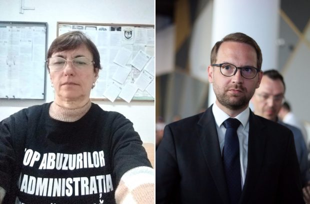 Primăria Timișoara, obligată să reangajeze o funcționară concediată disciplinar. Femeia a venit la serviciu purtând un tricou cu mesajul „Stop abuzurilor din administrația locală”