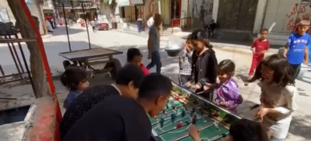 Muniția ghidată israeliană a ucis 11 copii care jucau fotbal de masă, într-o tabără de refugiați din Gaza, spun experții în armament