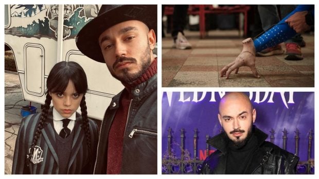 Victor Dorobanțu joacă și în sezonul 2 al serialului Wednesday. Actorul a publicat prima imagine din culise, alături de actorii de la Hollywood