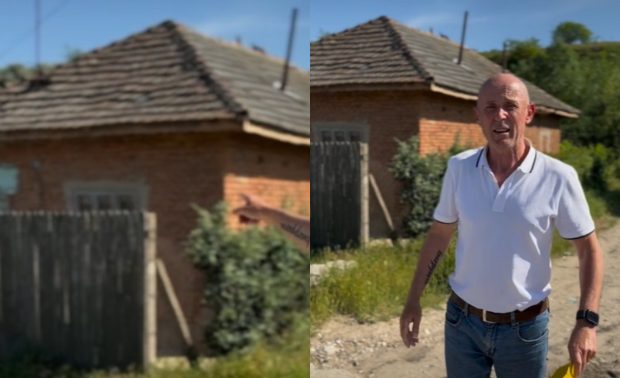 Ipostază rară cu Mugur Mihăescu în satul natal. Ce a descoperit la Sadova: „Vă arăt copilăria mea, unde a fost casa lui Leana”