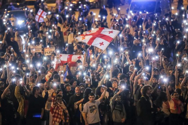 Aderarea Georgiei la UE, blocată din cauza „legii ruse”