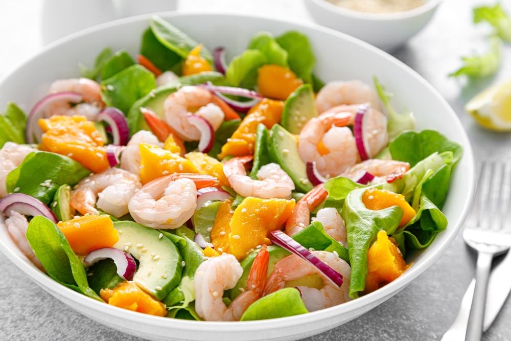 salata cu fructe de mare