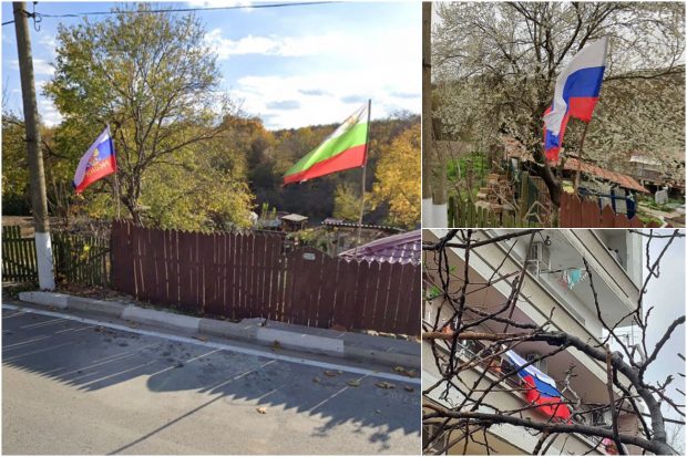 Steagul Federației Ruse, arborat în multe localități din Bulgaria. Localnic: „Ne-au invadat în ultimii ani”. Sute de mii de ruși au cumpărat proprietăți în țara vecină