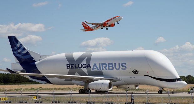 Airbus Beluga, cel mai ciudat avion din lume, va avea propria companie aeriană. Imagini cu aeronava „balenă”