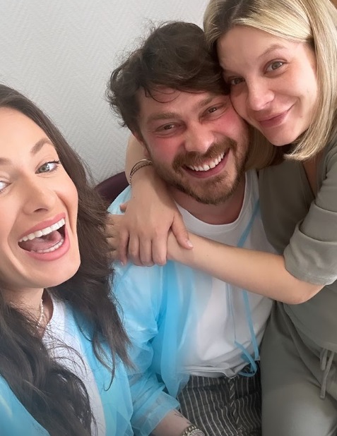 Cum a filmat-o Raluka pe Ana Baniciu în spital, înainte să nască. Imaginile le-a făcut publice abia acum 3 ana baniciu
