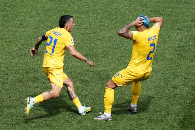 Euro 2024. Cum s-au bucurat zeci de mii de români la primul gol al României de la turneul final. VIDEO