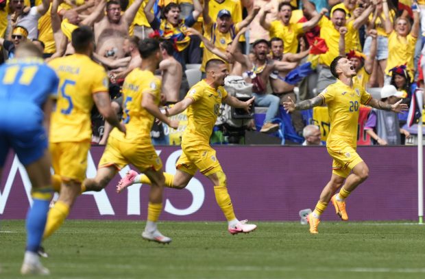 LIVESCORE România – Ucraina. Tricolorii conduc la pauză. Stanciu a deschis scorul cu un șut fenomenal