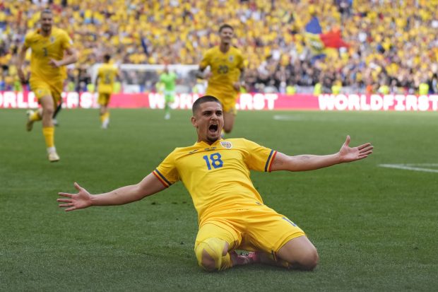 România – Ucraina 3-0. Prima victorie după 24 de ani la un turneu final de Campionat European. Stanciu, R. Marin și Drăguș, goluri de generic