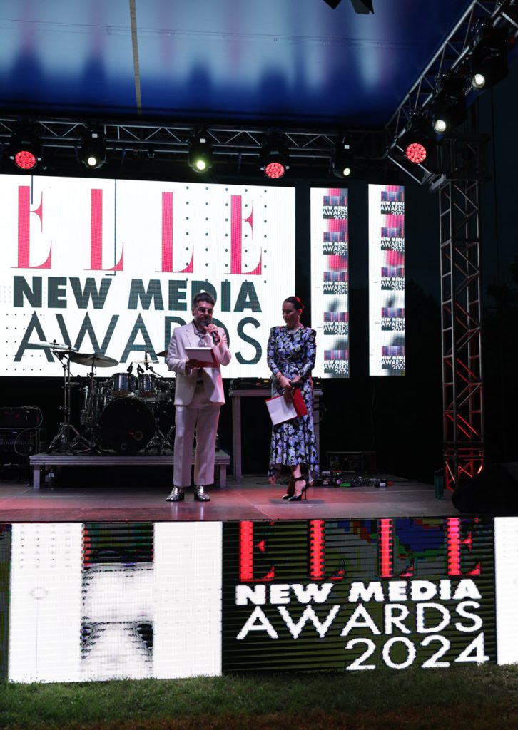 ELLE New Media AWARDS 2024: Atmosferă 47 maurice munteanu si roxana voloseniuc 1 726x1024 2