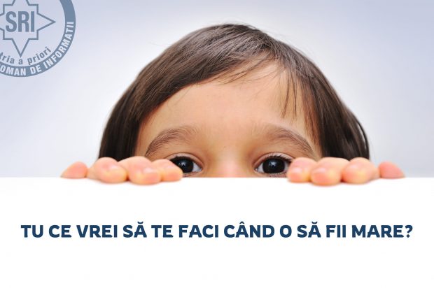 Mesaj viral postat pe Facebook de SRI, de Ziua Copilului: „Tu ce vrei să te faci când o să fii mare?”