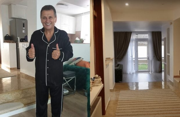 Imagini cu casa în care locuiește Nea Marin. Are o vilă impresionantă în Capitală și valorează peste 200.000 de euro