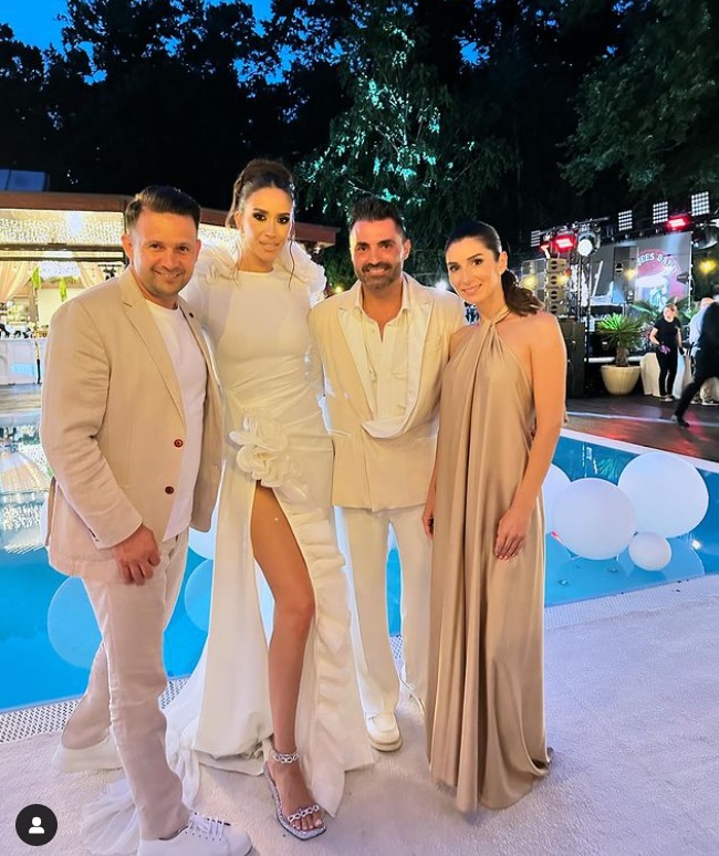 Imagini de la nunta lui Pepe cu Yasmine Pascu. Slujba religioasă nu a avut loc în biserică, iar dansul mirilor a fost atipic 9 nunta pepe yasmine pascu 8