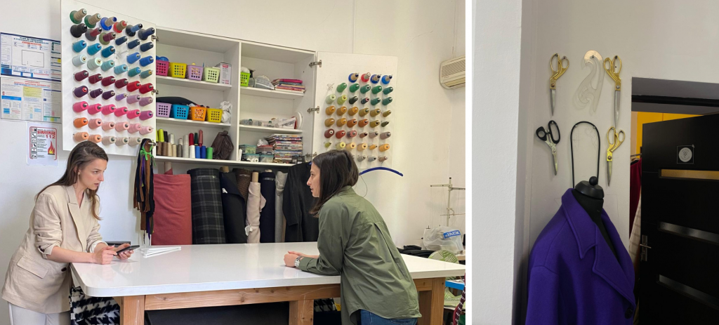 Antreprenorii locali care fac o diferență în comunitate | Creatoarea atelierului de paltoane Maison Chouchou: „La trei săptămâni după ce am născut, băiețelul meu era în scoică, pe masa de croit”