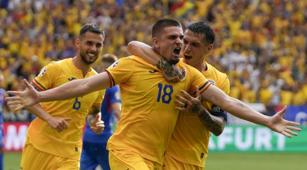 România – Slovacia 1-1 și „tricolorii” s-au calificat în „optimile” Euro 2024. Răzvan Marin a marcat din penalty, Florin Niță a securizat poarta