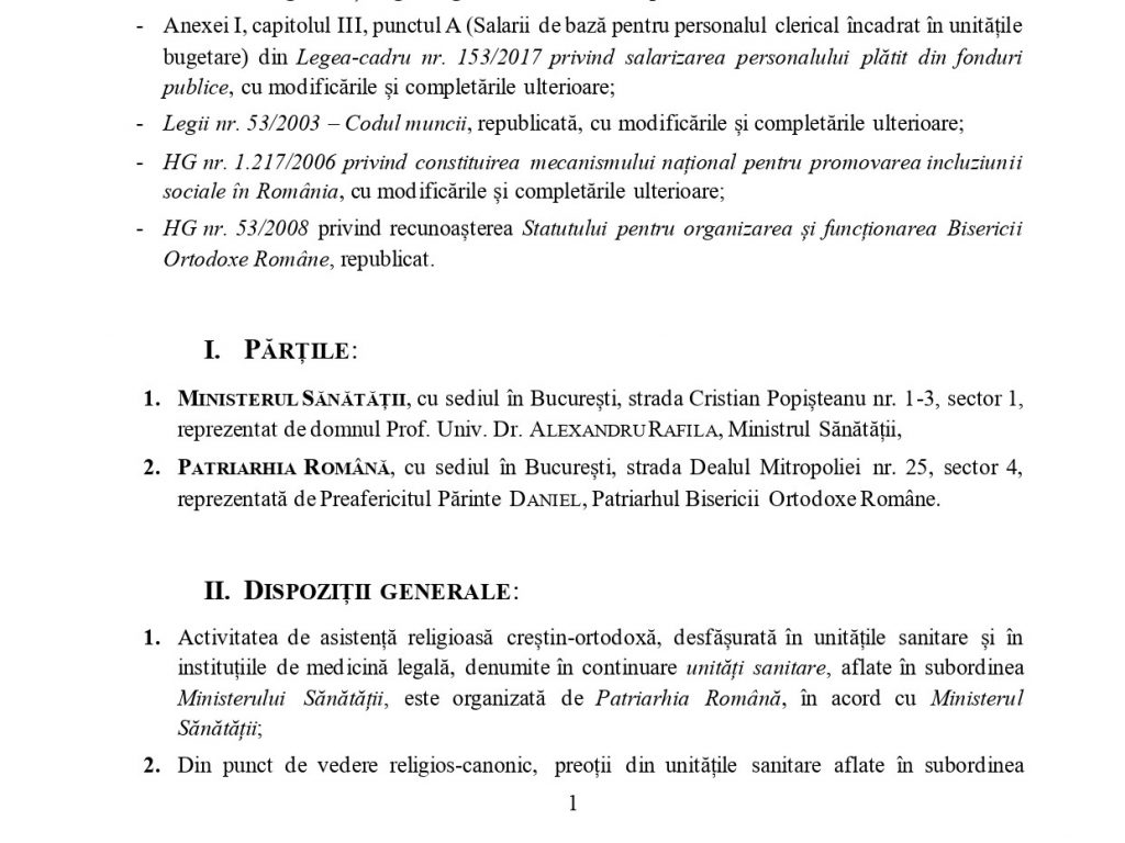 protocol intre patriarhia romana si ministerul sanatatiipage 0001