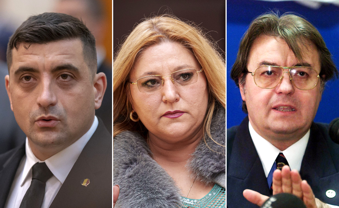 George Simion și Diana Șoșoacă, apropiați de recordul lui Vadim Tudor din 2000 George Simion și Diana Șoșoacă, apropiați de recordul lui Vadim Tudor din 2000
