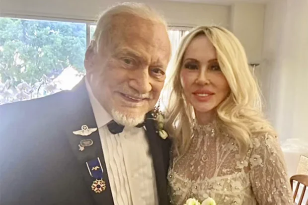 Astronautul Buzz Aldrin, despre relația cu Anca Faur, românca pe care a luat-o de soție la 93 de ani: „Este iubirea vieţii mele şi facem totul împreună”