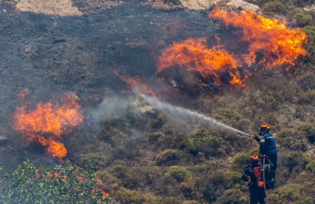 Numărul incendiilor din Grecia, de peste două ori mai mare în luna iunie comparativ cu 2023