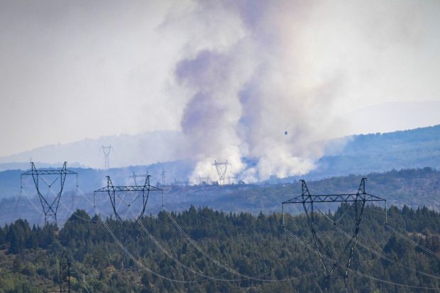 România a trimis aeronave ale Forțelor Aeriene să intervină pentru stingerea incendiilor din Macedonia de Nord