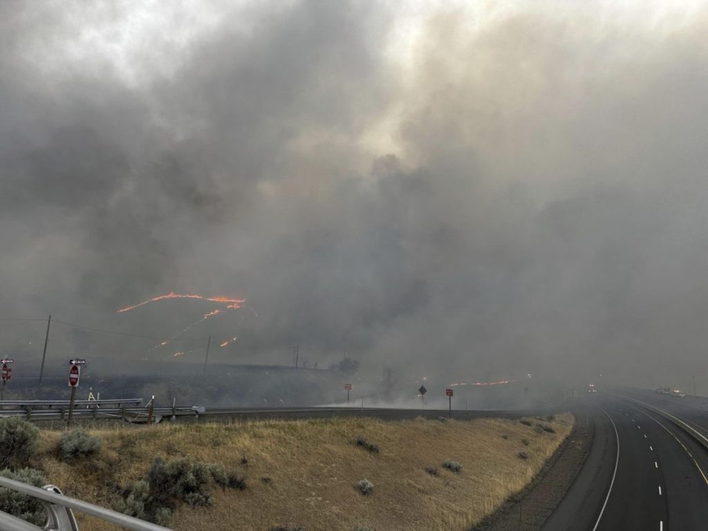 incendiu oregon