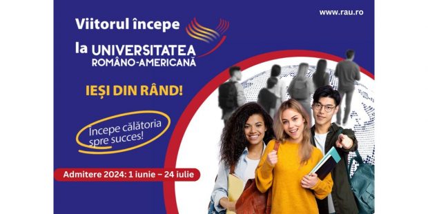 Învățământ privat gratuit pentru cei mai buni viitori studenți la Universitatea Româno-Americană