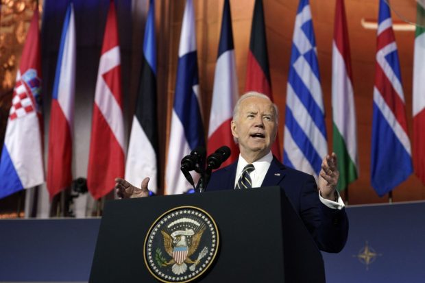 Joe Biden, la summitul NATO: „Putin nu se va opri în Ucraina”. România, menționată de două ori în discurs