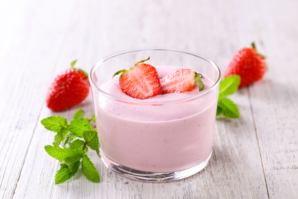 mousse de capsuni