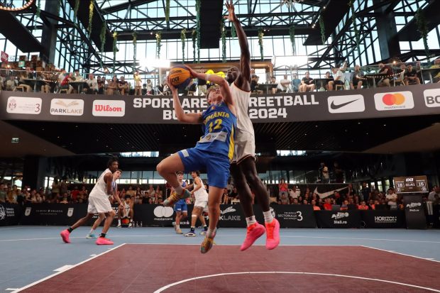 Spiritul Euro 2024 și la meciurile de baschet: A fost atmosferă incendiară în ParkLake Shopping Center la meciurile României din Liga Națiunilor la 3×3