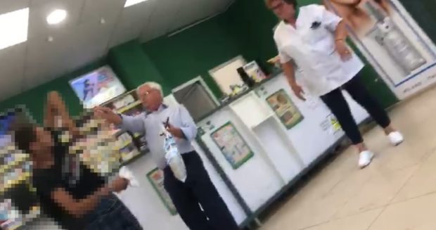 Primarul din Roşiorii de Vede, filmat în timp ce se bate cu un bărbat, într-o farmacie: „Am făcut ce trebuia”. Reacţia Poliţiei | VIDEO