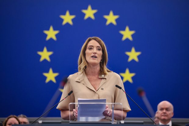 Roberta Metsola a fost realeasă președintă a Parlamentului European