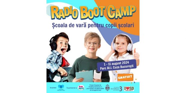 La Radio Boot Camp, copiii experimentează gratuit meseria de jurnalist