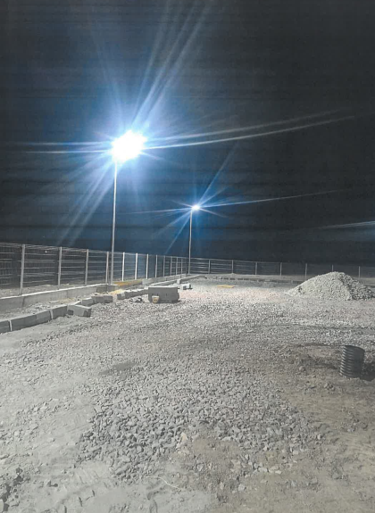 Stadiul executiei lucrarilor aferente proiectului „Înființare centru de colectare prin aport voluntar în comuna Beidaud, Județul Tulcea” a ajuns la 60%!